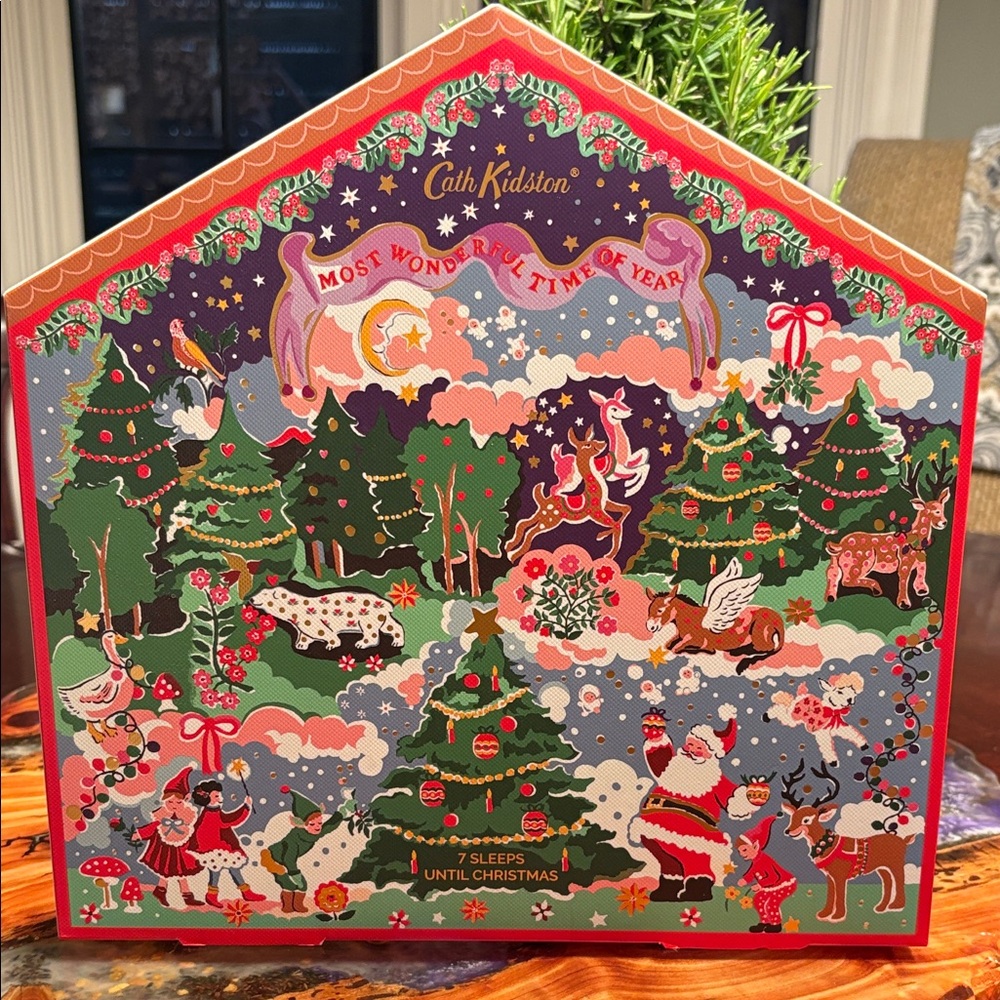 Cath Kidston Festive Advent Calendar - 7 Sleeps Until Christmas